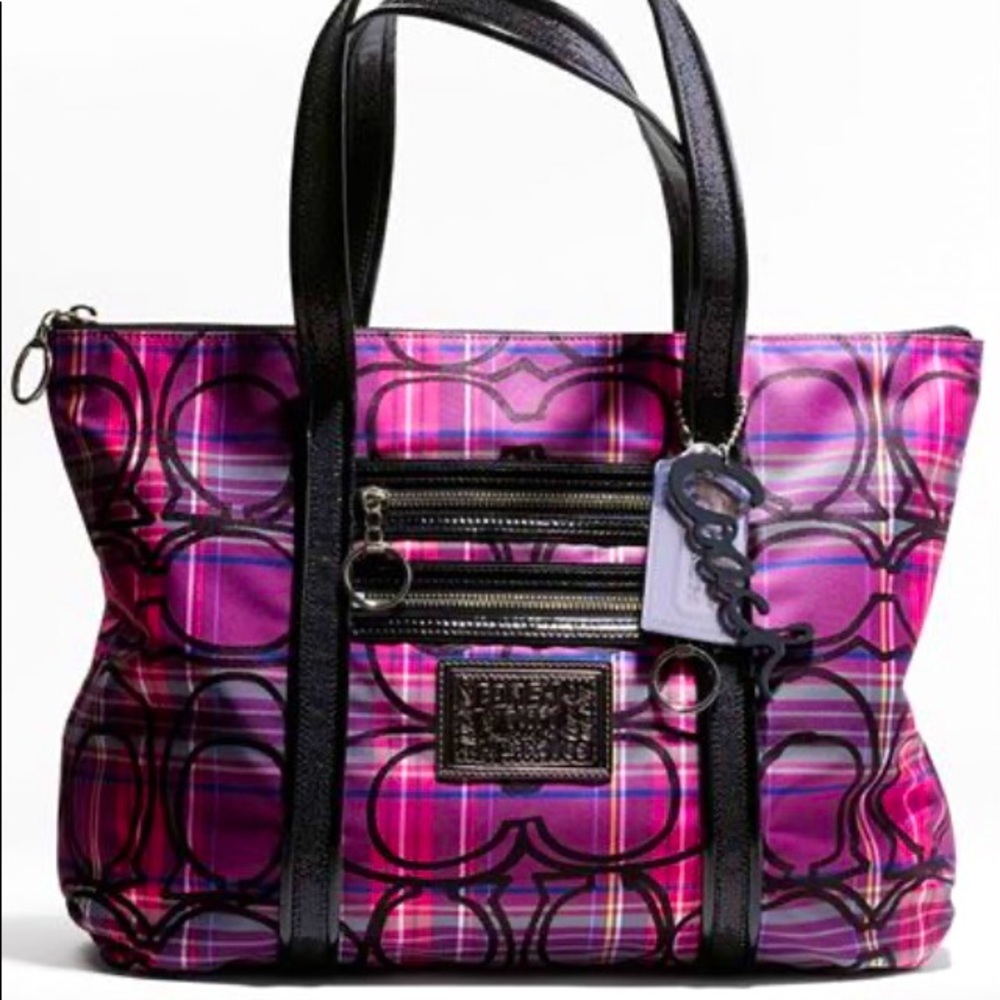 Coach Limited Edition Tartan Glam Tote